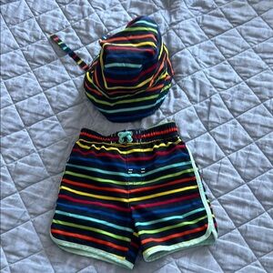 Wonder Nation Multicolor Striped Kids Hat